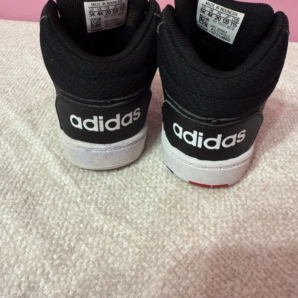 Adidas Black High-Top Sneakers baby size 5k
